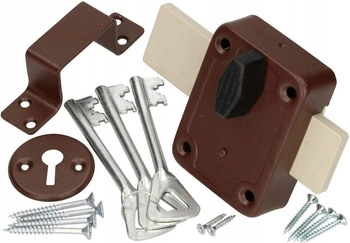 Zámok garážovej brány 140 mm atlas