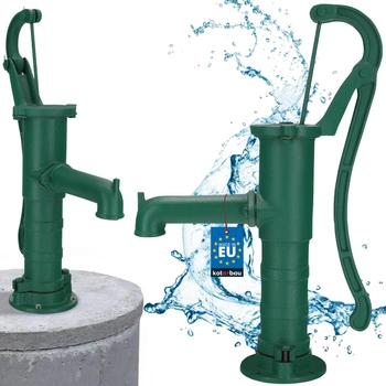 Záhradné ručné čerpadlo habešské na vodu liatinové 65 cm