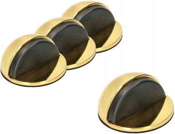 Samolepiaci nárazník na dvere stoper 45 mm - 4 ks - Farba mosadz