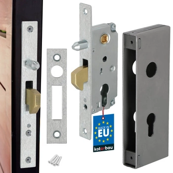 Hákový zámok pre dvere posuvné garážové dvere f-30 + box 72/30 mm