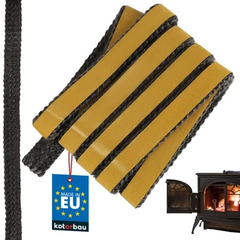 Samolepiaca páska na utesnenie krbu a pece 18x4 mm 2,5 m