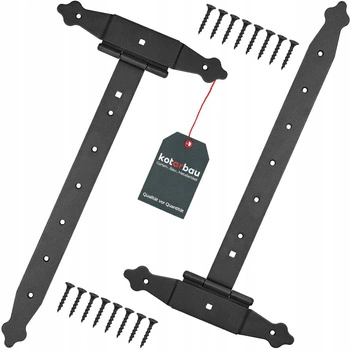 Altánok krížový záves okenice brány 400mm - 2 ks.