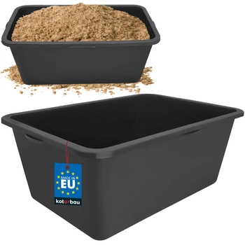 Stavebný zásobník 80 l miska na maltu kalfas