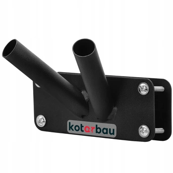 Držiak na vlajku balkónový 170 na zábradlie dvojitý - Farba čierna