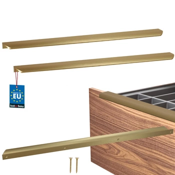 Úchyt nábytkový hliníkový zlatý mat 480/500 mm sada 2 ks.