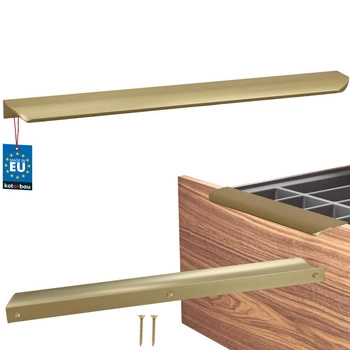 Úchyt nábytkový hliníkový zlatý mat 320/340 mm