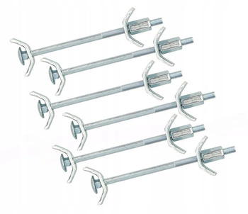 Nábytkový skrutkový konektor 120 konektor na pracovnú dosku - 6 ks.