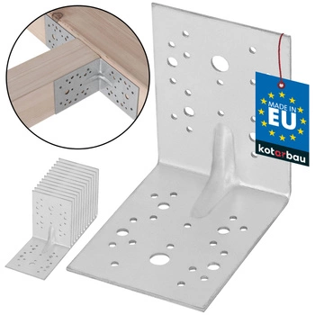 Uholník s prelisom 130x130x100 - 12 ks.