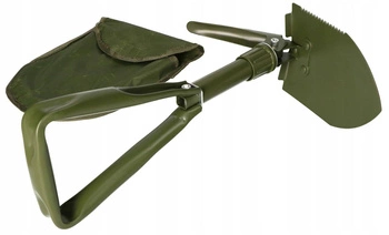 Vojenská lopata skladací kryt na prežitie