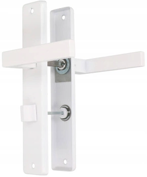 Biela kľučka na wc 72 dverí vpravo