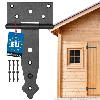 Záves altánku konštrukcia čierny 150 mm