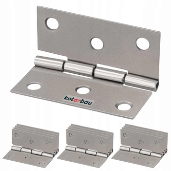 Krídlový záves nikel 45 sada 12 ks.