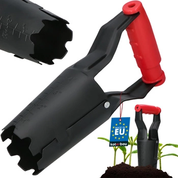 Ručný záhradný sadzač na kvetinové cibuľky 23 cm