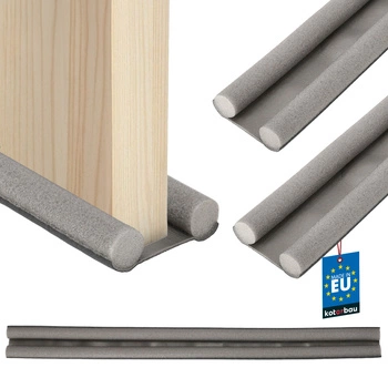 Pena pod dvere 30 mm 95 cm sivá sada 2 ks