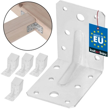 Uholník s prelisom 75x75x55 - 50 ks.