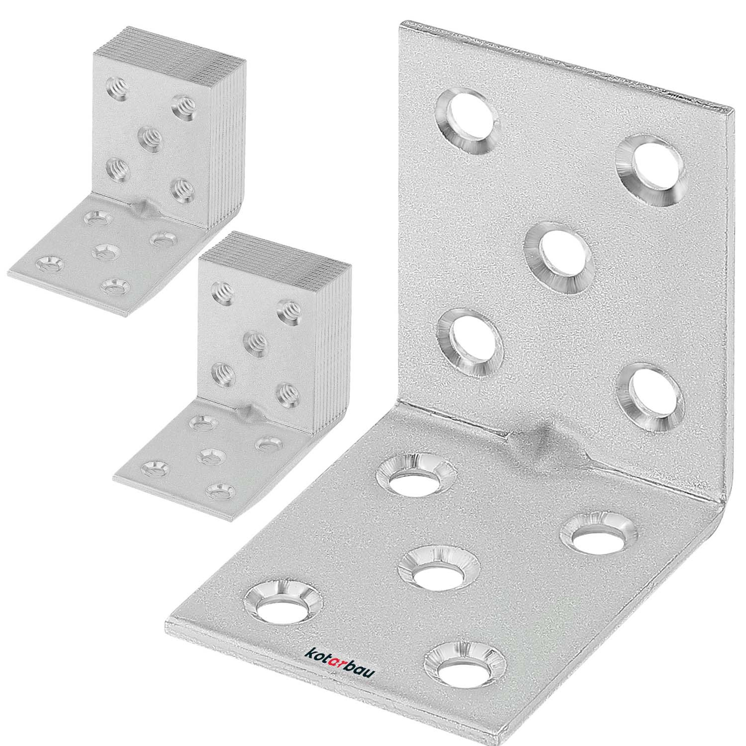 Uholník s prelisom 50x50x40 - 25 ks.