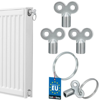 Kľúče na odvzdušnenie radiátorov prívesok sada 3 ks