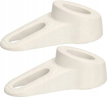 Doraz na dvere - 2 ks - Farba biela