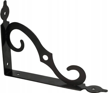 Podpera police 140x190mm konzola uholníková konzola