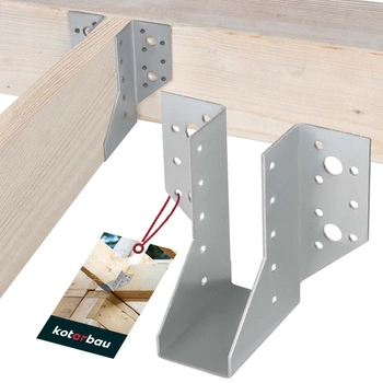 Vešiak na drevené trámy tesárske krokvové 40x110 mm