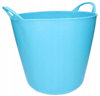 Modré flexibilné vedro 26 l s ušami