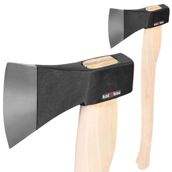 Kovaná sekera 1,25 kg sekera s drevenou násadou