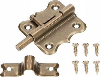 Skrutka zámku dverí 40 mm patina