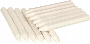 Technická biela krieda na značenie dreva - 12 ks