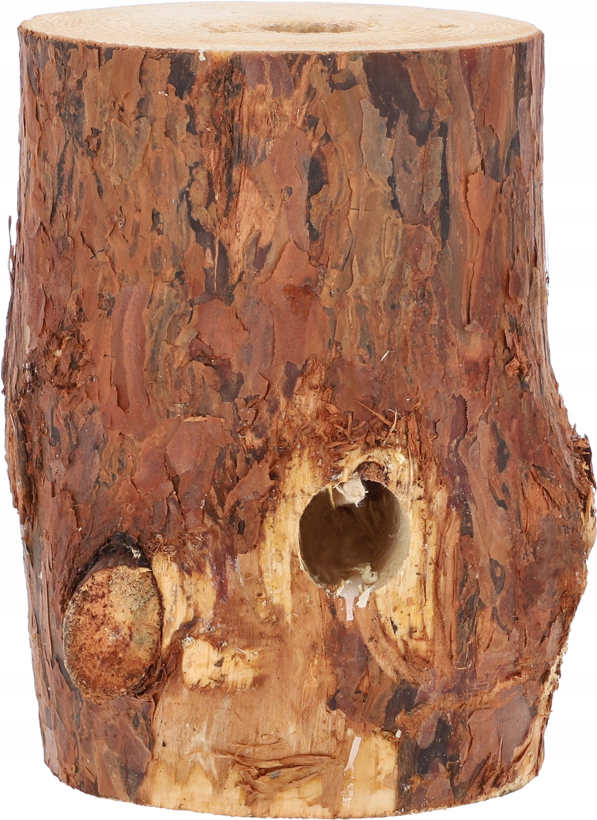 Záhradná sviečka eko drevený peň 2h