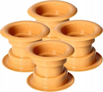 Ventilačná objímka dverí - 4 ks.