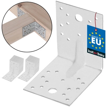 Uholník s prelisom 100x100x80 - 25 ks.