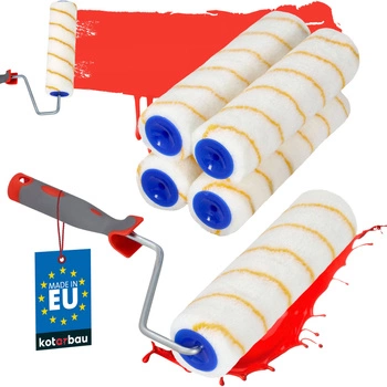 Maliarsky valček so zlatou niťou 250 s gumovou rukoväťou