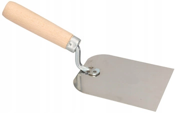 Podkovovitá lopatka z nehrdzavejúcej ocele 100 mm