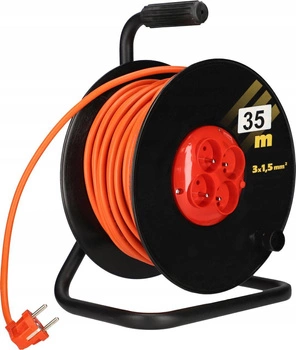 Z/u predlžovací kábel 35m konštrukcia 3x1,5