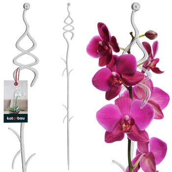 Podpora rastlín plastová transparentná 55 cm