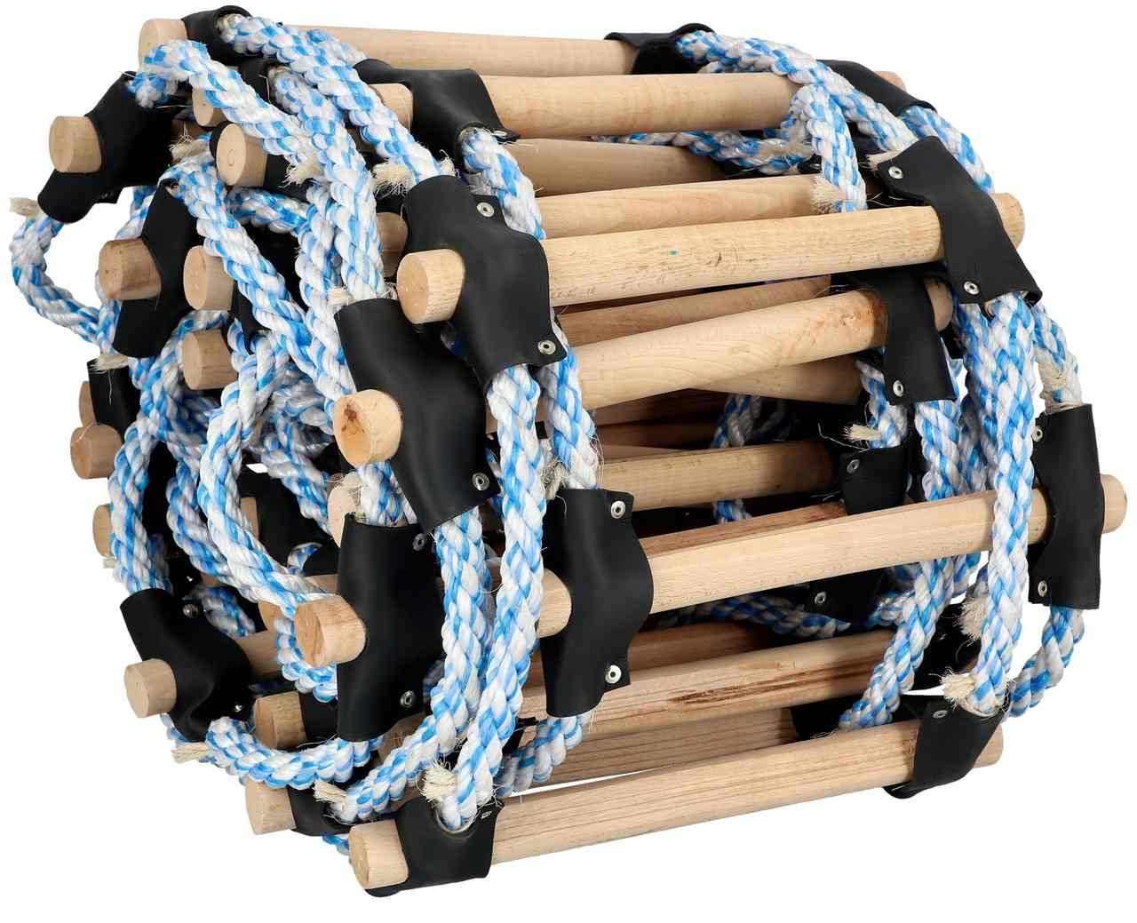 Lanový rebrík s opletenou strechou 15 m