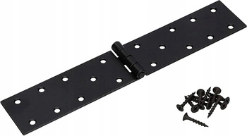 Konštrukcia spájaný box záves čierna 250x45 mm