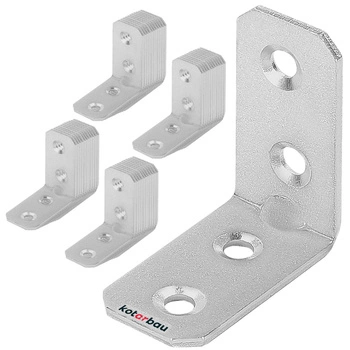 Uholník s prelisom 40x40x20 - 50 ks.