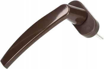 Balkónová okenná kľučka hliníková bronzová