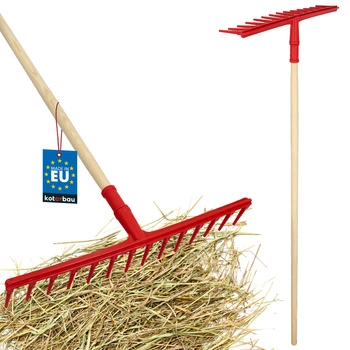 Hrable na seno s lakovanou drevenou násadou 1,5 m