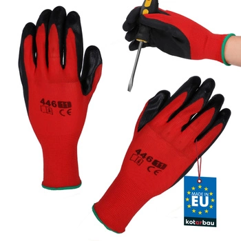 Pracovné rukavice dragon protišmykové potiahnuté latexom veľkosť 11