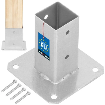 Základňa stĺpa priskrutkovaný držiak kotva 50x50