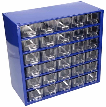 Dielenský organizér modulárny regál 30 zásuviek