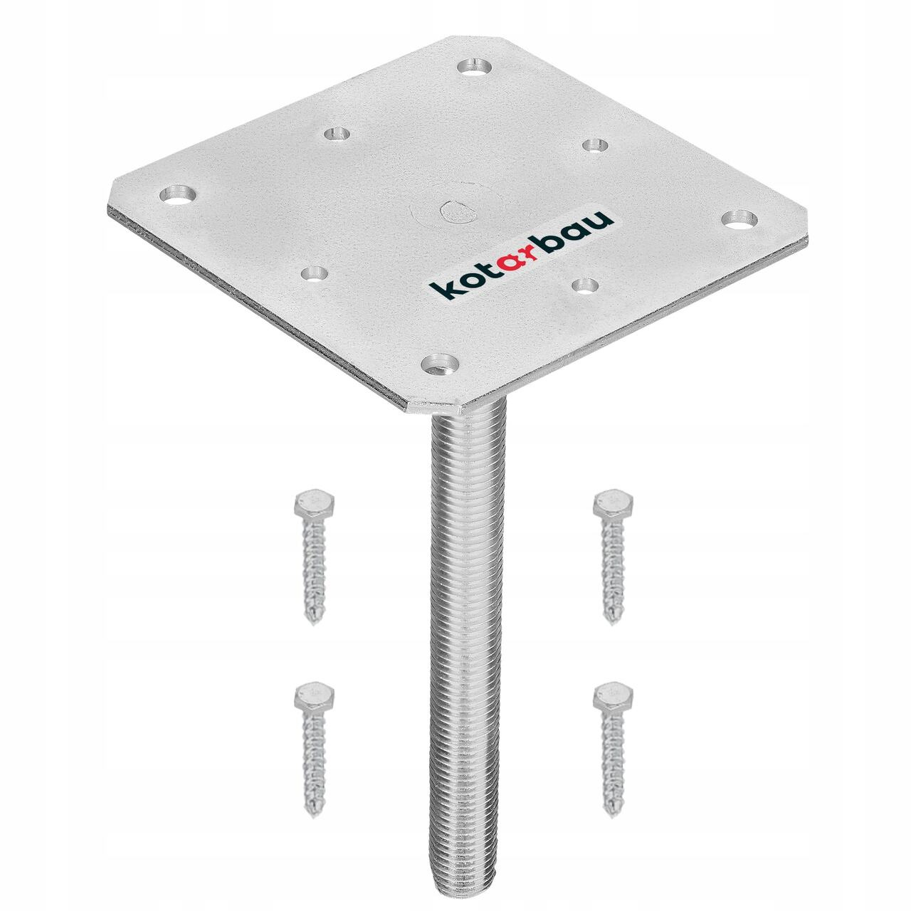 Základňa stĺpa psr-s pozinkovaná 160x160 mm