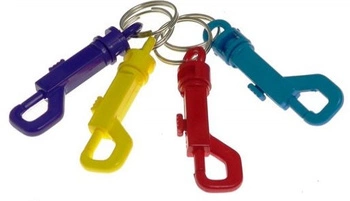 Karabínka na kľúče s krúžkom