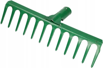 Vystužené záhradné hrable kovové hrable s 12 zubami