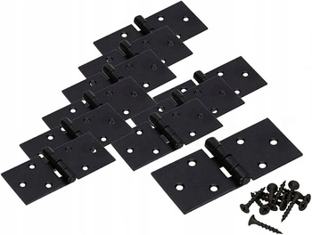 Konštrukcia spájaný box záves čierny 100x45 mm - 10 ks.