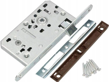 Zadlabávací zámok do kúpeľne pravý 72/55 mm