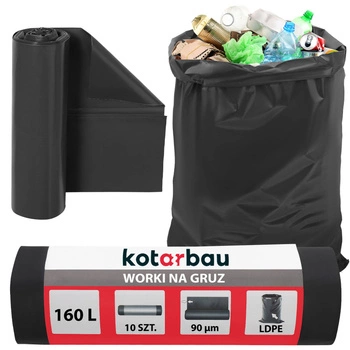 Fóliové vrecia na odpad 160 l