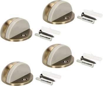 Prišrúbovaný nárazník na dvere stoper 45 mm - 4 ks - Farba patina